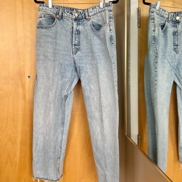 High rise Straight Leg Jeans - Picture 1 of 3